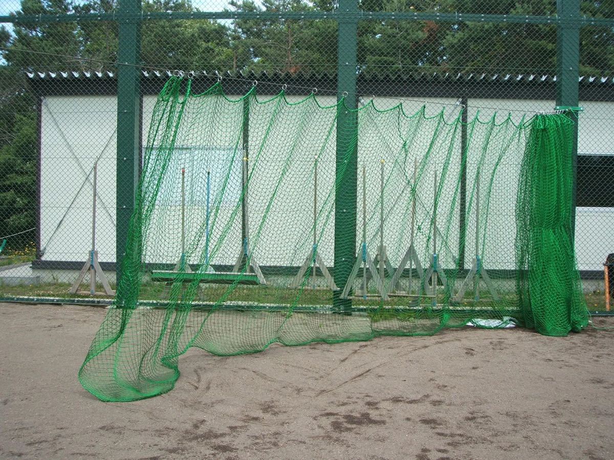 新品】カーテンネット バッティングネット 野球ネット 4m×10m 新品】カーテンネット バッティングネット 野球ネット 4m×10m