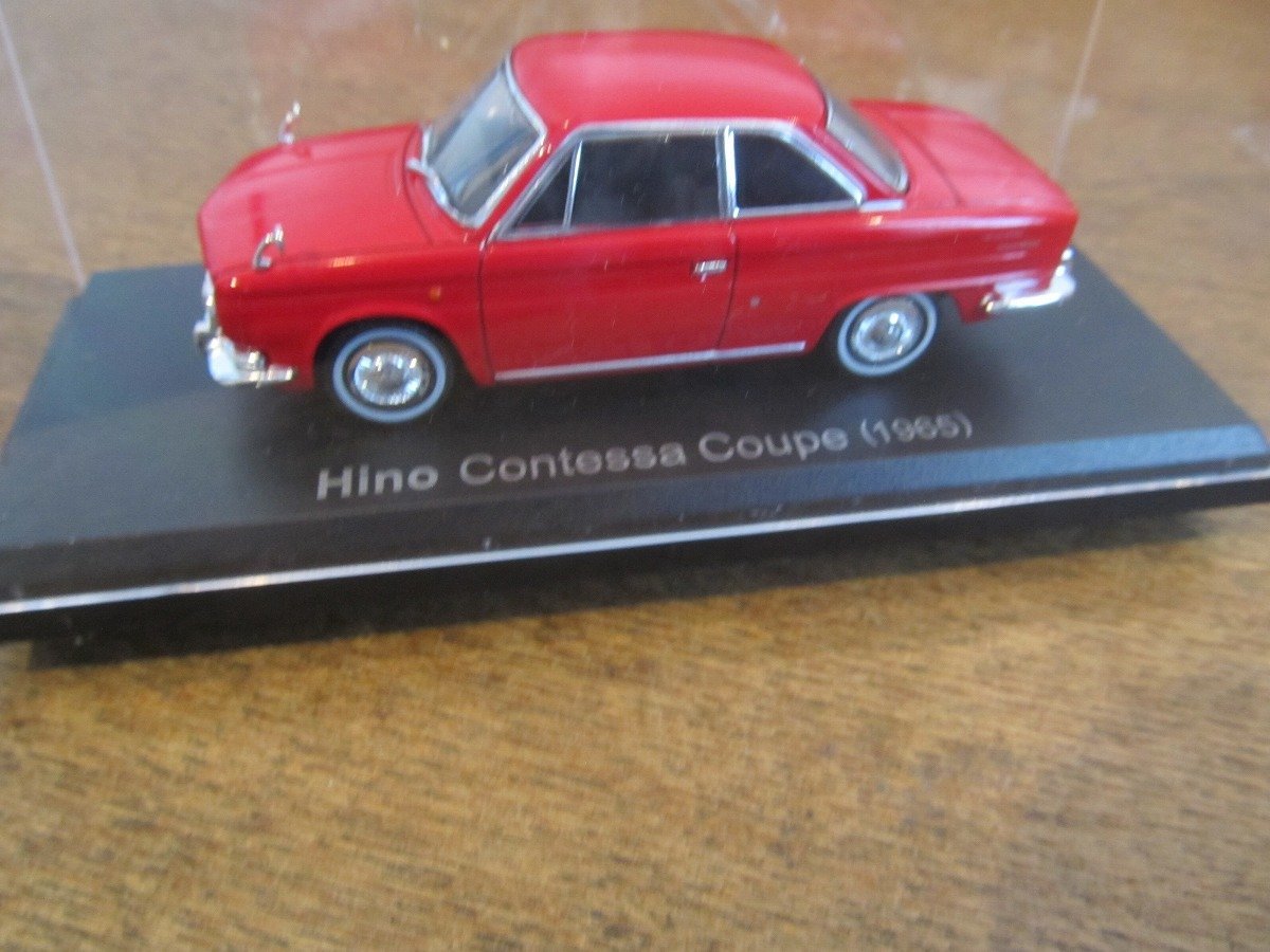 2307MK●ミニカー「日野 コンテッサ クーペ HINO Contessa Coupe（1965）」ケース入_画像1