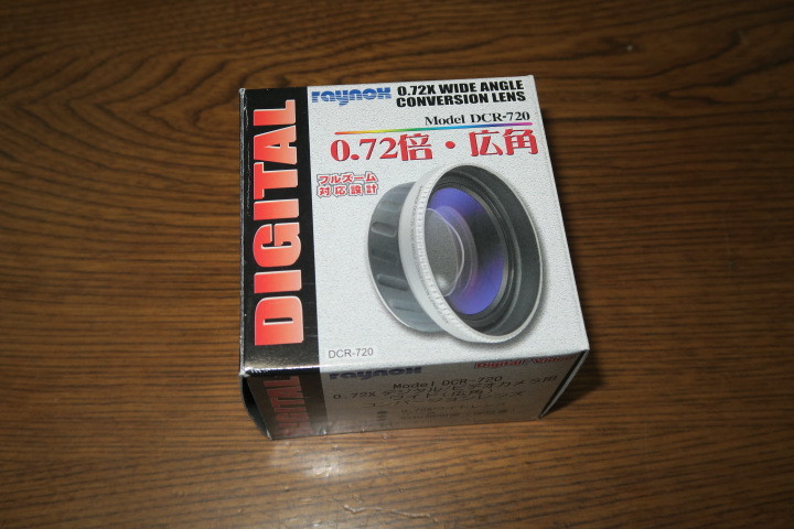 ** Ray knock s0.72 times wide conversion lens DCR-720 superior article **