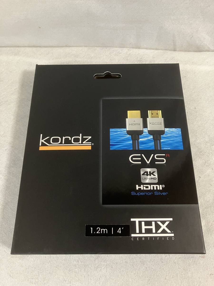 2022最新のスタイル 【中古】Kordz『EVS-HD0120R』 HDMIケーブル 1.2