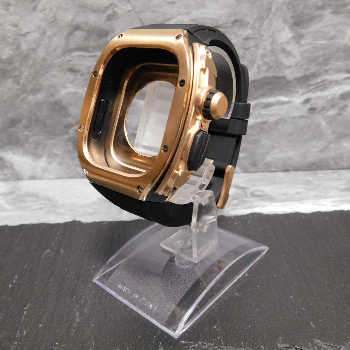 Apple Watch  ultra カバー　ケース　49mm ローズゴールド