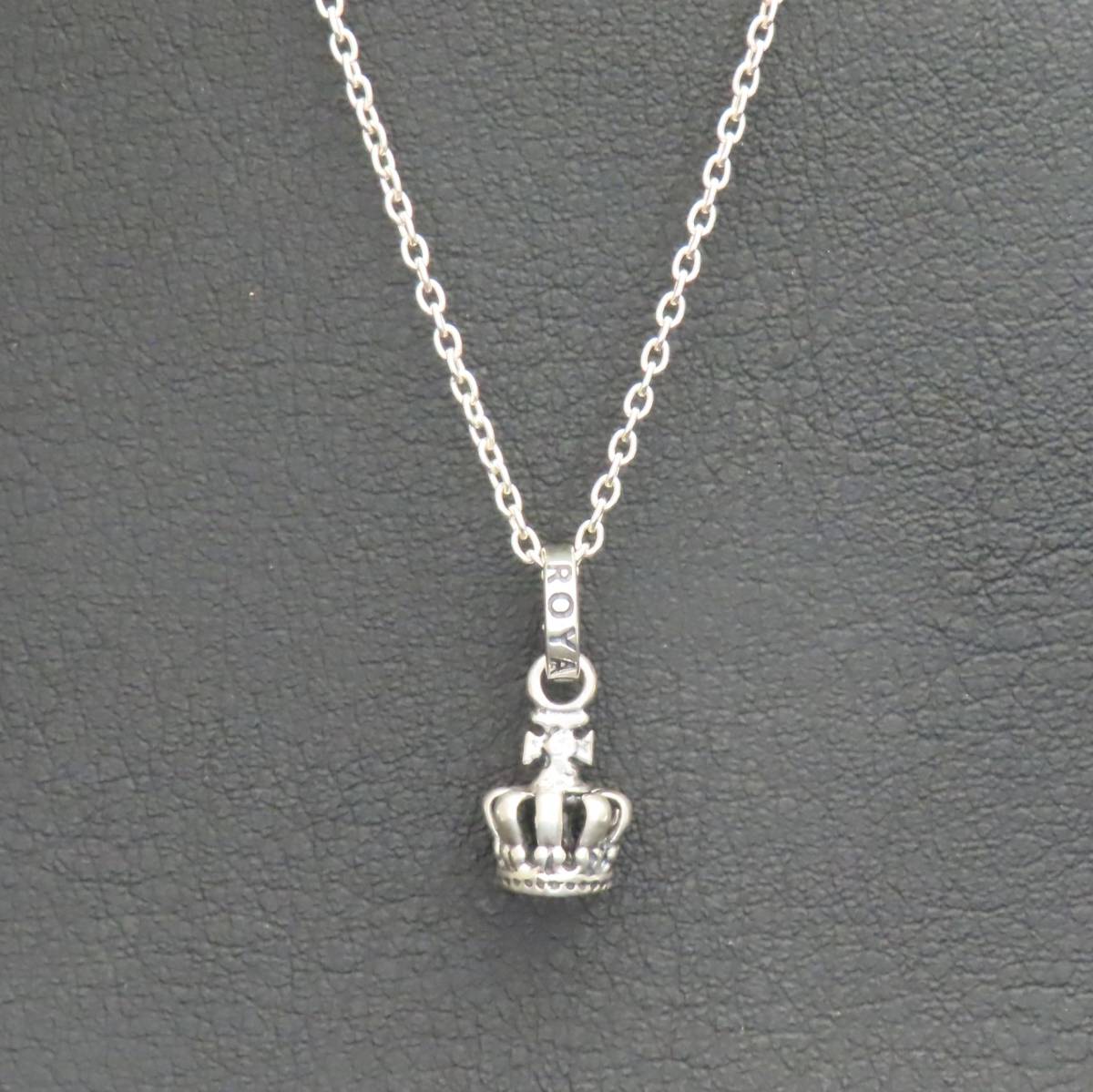 新品同様 美品 ROYAL ORDER TINY CROWN PENDANT ロイヤルオーダー