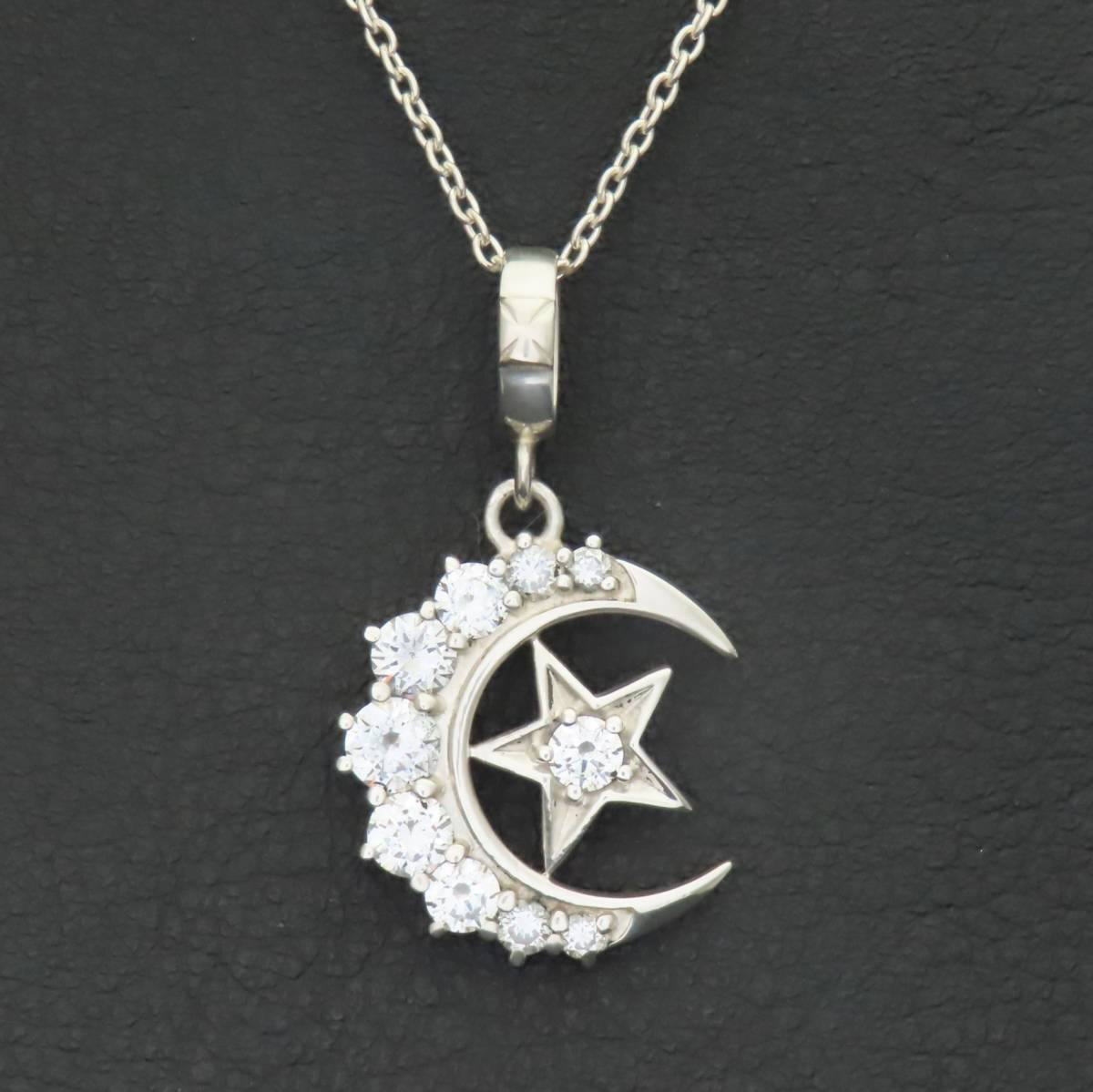 新品同様 美品 Loree Rodkin CRESCENT MOON STAR PENDANT ローリー