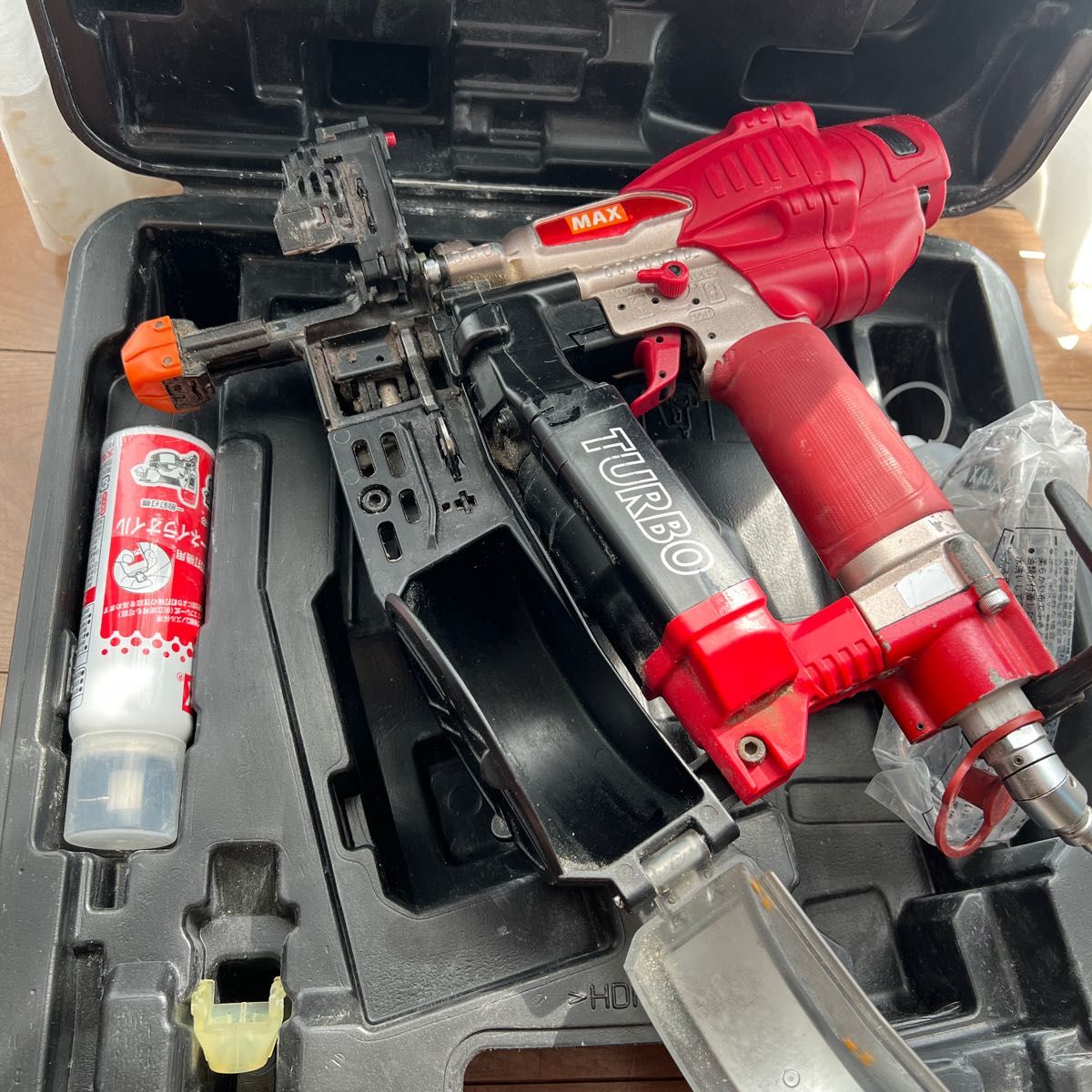 ジャンク品 マックス(MAX) 高圧接続ターボドライバ HV-R41G2 ジャンク品 マックス(MAX) 高圧接続ターボドライバ HV-R41G2