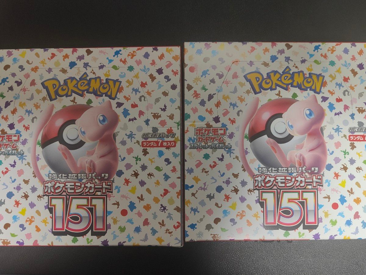 ポケモンカード151 シュリンク無 購入レシート有｜Yahoo!フリマ（旧