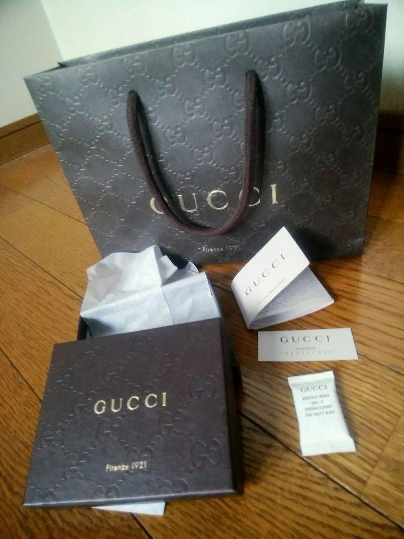 GUCCI】グッチボックス空箱・カード・ショッパー・リボンセット | www