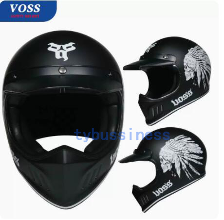 オフロードヘルメットレトロハーレーヘルメット男女兼用 フルフェイスヘルメット バイク ヘルメット サイズ M-XXL 2色選択可_画像6