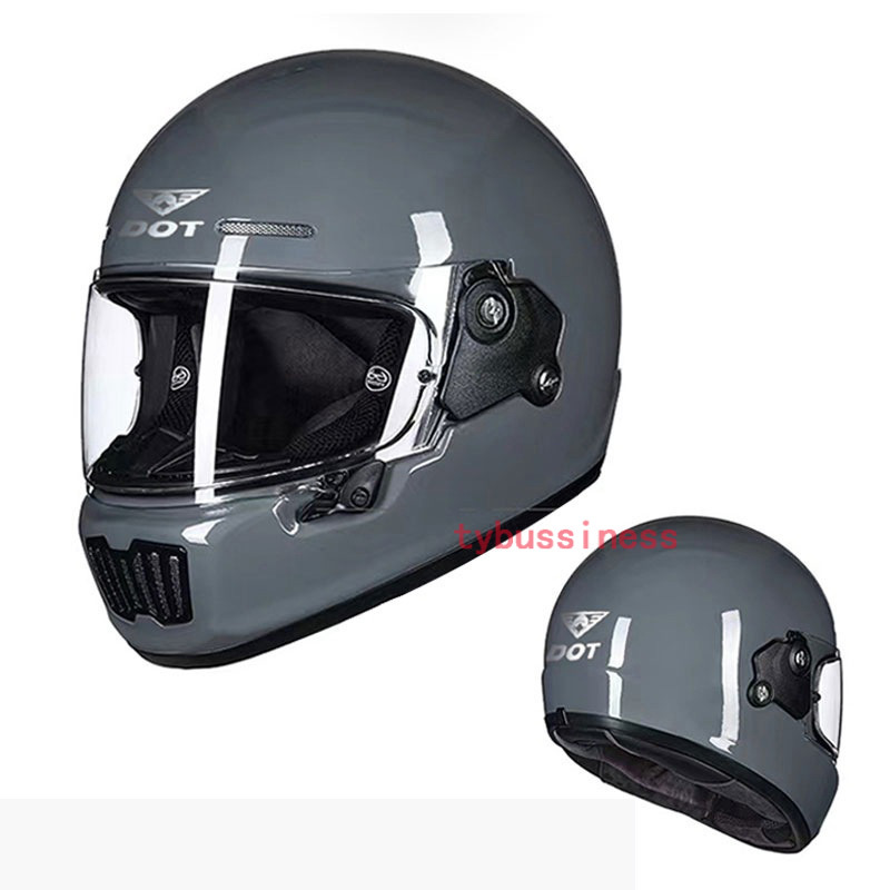 新入荷バイク用ヘルメット ハーレーレトロヘルメット フルフェイスヘルメット 名入れ クールバイカーレーシングク ピッグノーズヘルメットの画像1
