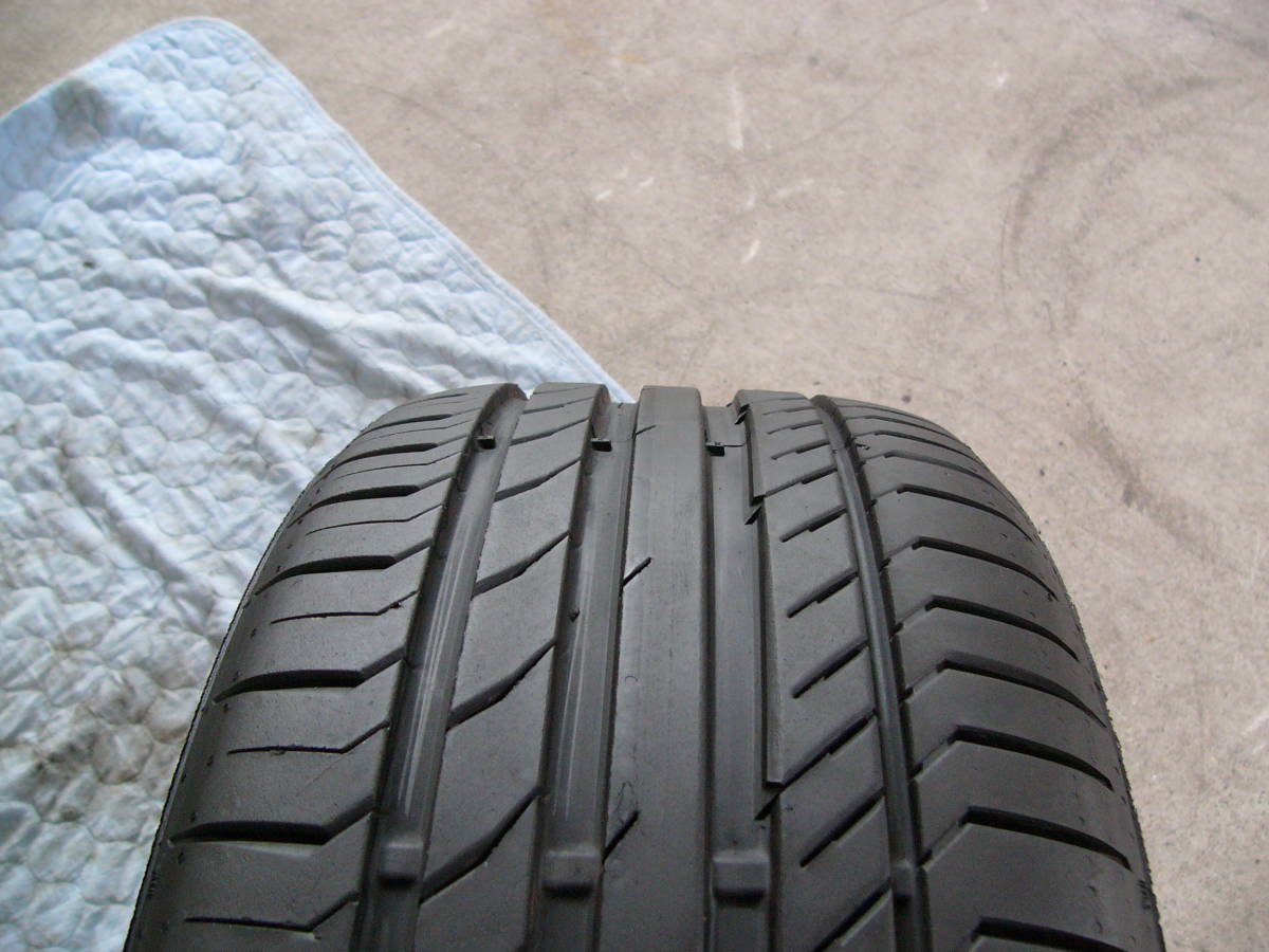 Continental 225 / 45R18 CONTI SPORT CONTACT 5 MOE使用了一個 原文:コンチネンタル　225/45Ｒ18 CONTI SPORT CONTACT 5　MOE　中古1本