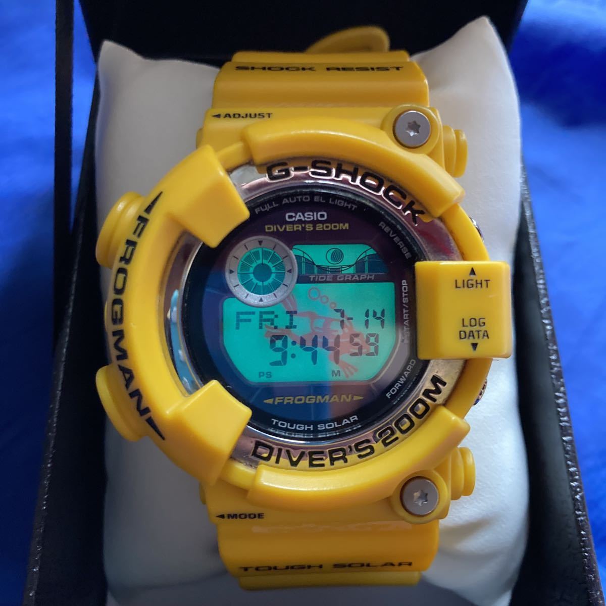 新品本物 タフソーラー G-SHOCK GF-8250 イエローフロッグマン 限定