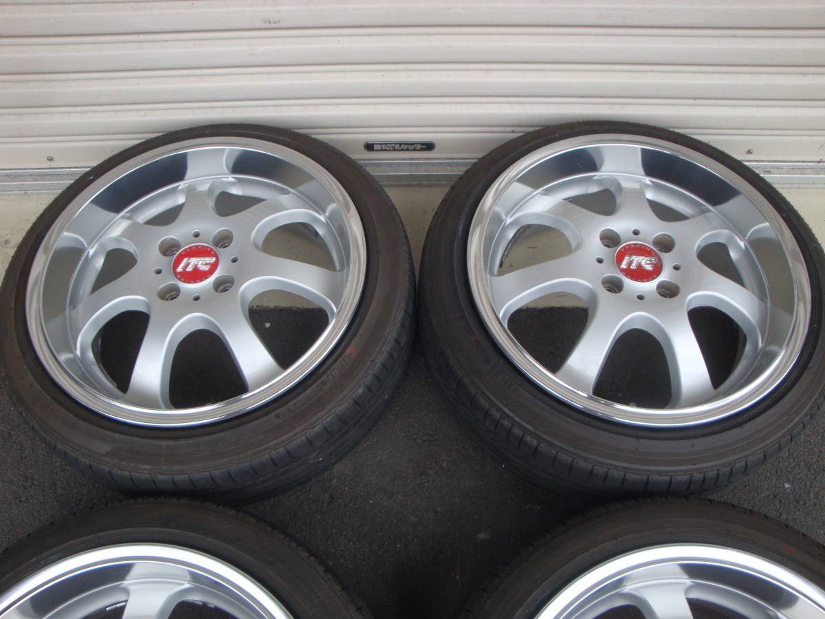 軽四・軽トラに!レイズ ITC 16インチアルミ+BS ポテンザ RE050A 165/50R16 4本セット!!_画像3