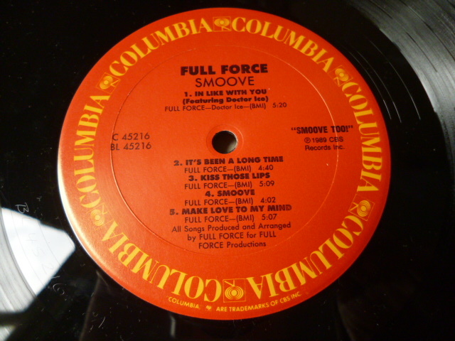 Full Force / Smoove シュリンク付 オリジナルUS盤 キレキレNEW JACK SWING ダンサブル DISCO Ain't My Type Of Hype 収録　試聴_画像5