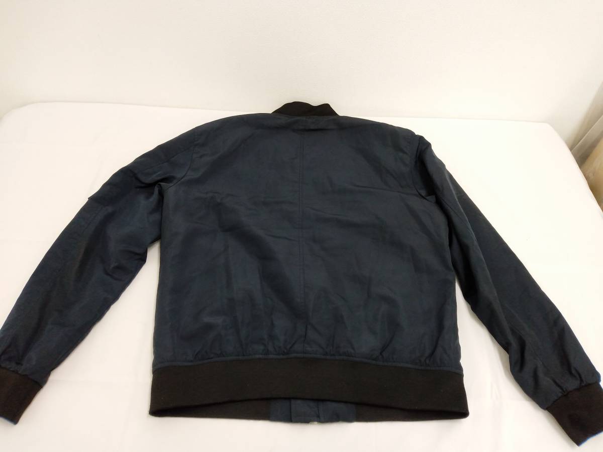 ◆◇中古品　ZARA メンズ　ジャケット　アウター　Lサイズ　ダークネイビー　TU312-169◇◆_画像2