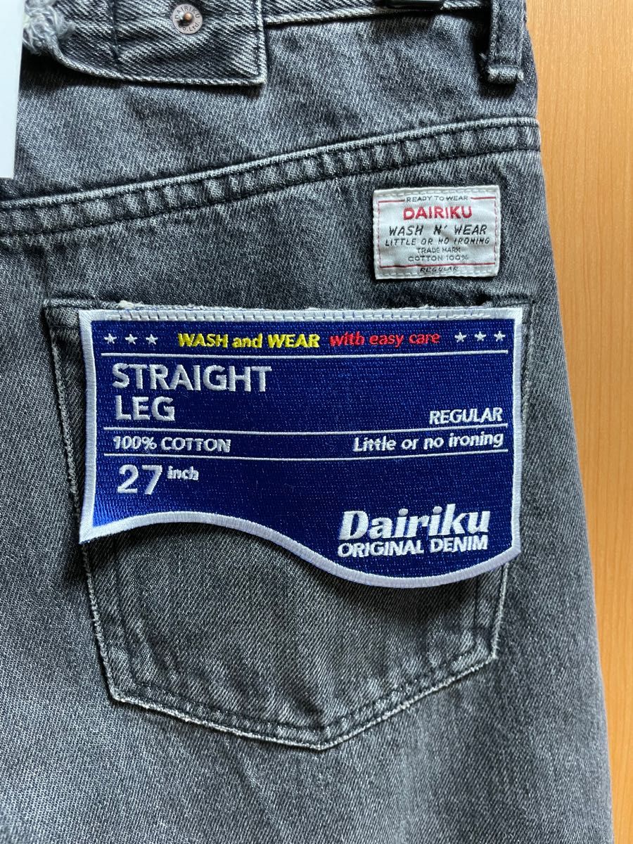 DAIRIKU  Straight Denim Pants 27