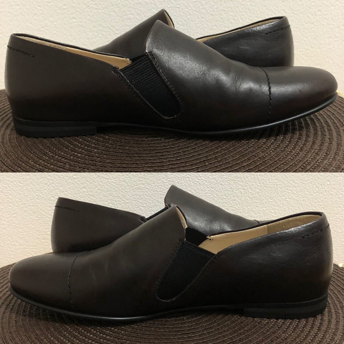 美品 マーガレットハウエル レザーシューズ スリッポン ローファー 22