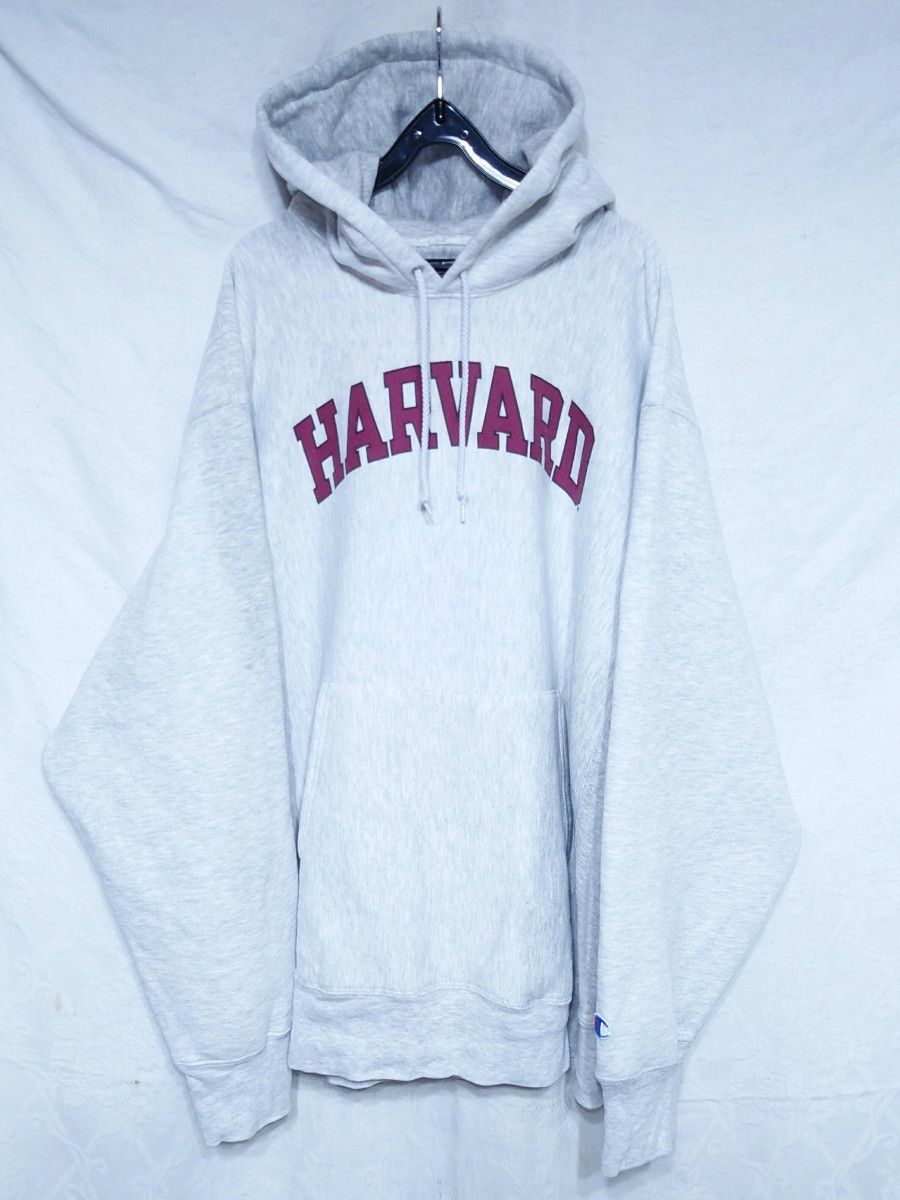 Champion 00s リバースウィーブ パーカー デカタグ HARVARD