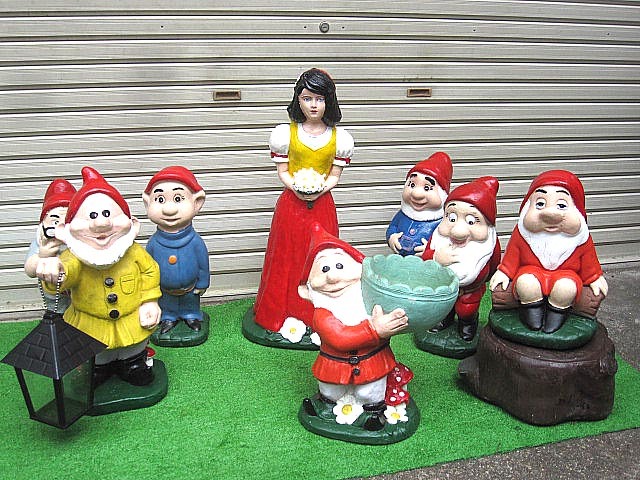 [ receipt limitation ] gardening Snow White . 7 person. small person ornament 