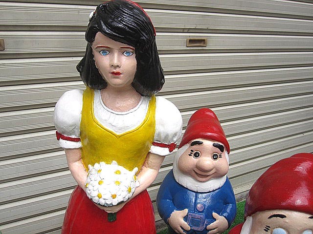 [ receipt limitation ] gardening Snow White . 7 person. small person ornament 