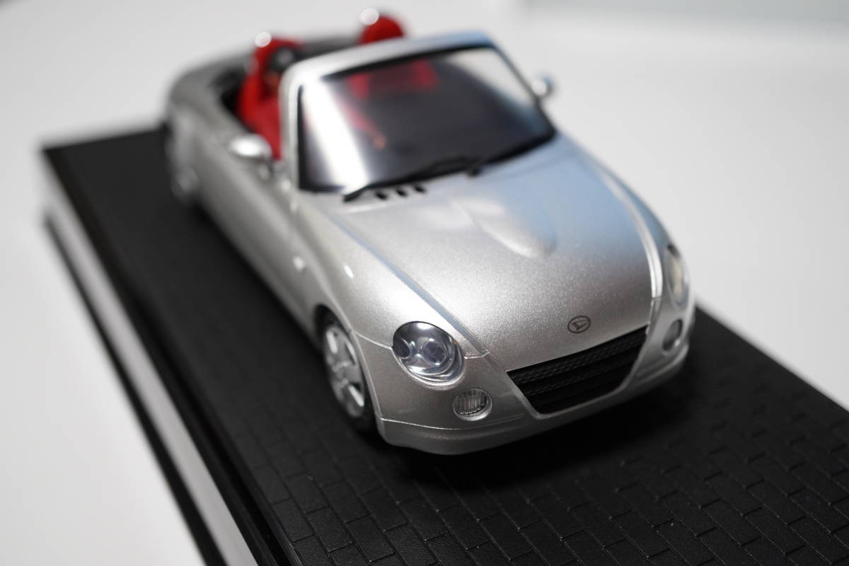 KYOSHO Mini-z lit ボディ DAIHATSU copen シルバー 京商 KYOSHO Mini-z lit ボディ DAIHATSU copen シルバー 京商