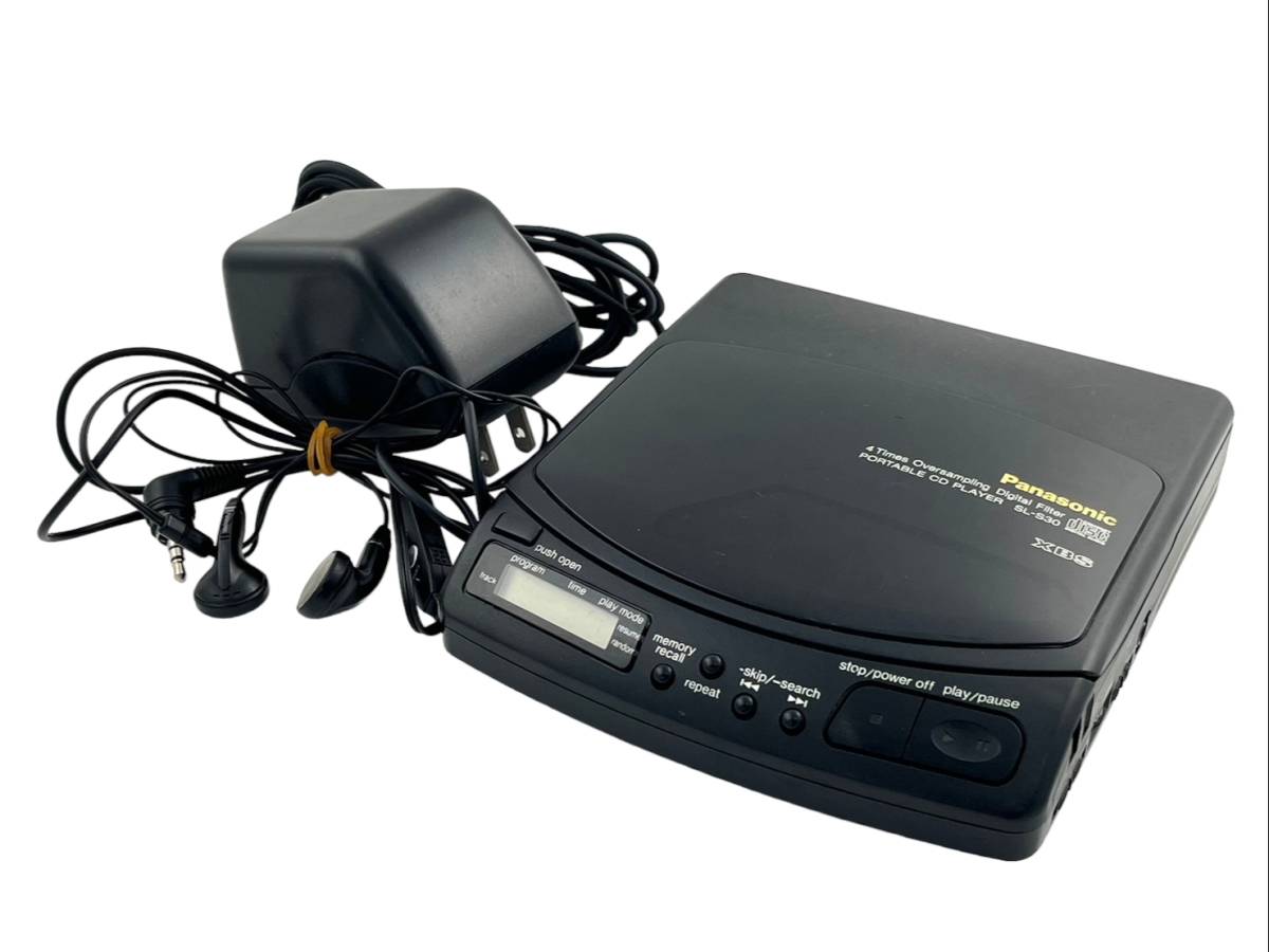 Panasonic ポータブル CD プレーヤー SL- S 30【ジャンク品】-