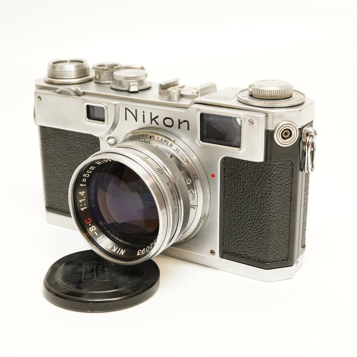 ☆美品☆ Nikon ニコン S2 前期 NIKKOR-S.C 50mm F1.4フィルムカメラ