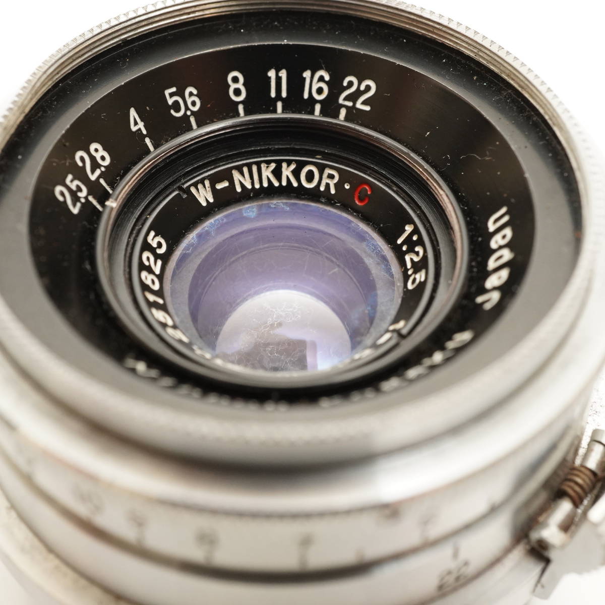 新作グッ F2.5 W-NIKKOR・C 広角単焦点レンズ ニコン Nikon 日本光学
