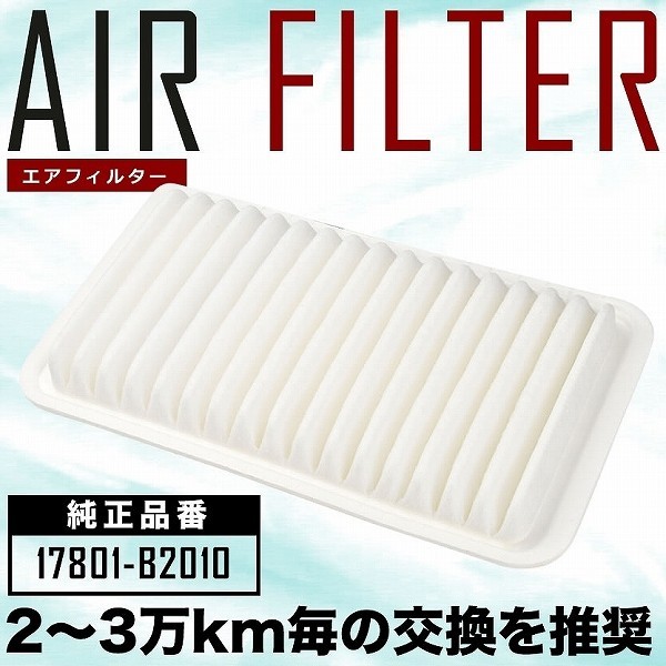 L150S/L160S ムーヴ/ムーヴカスタム エアフィルター エアクリーナー H14.10-H18.10 NAノンターボ車専用品 AIRF16_画像1