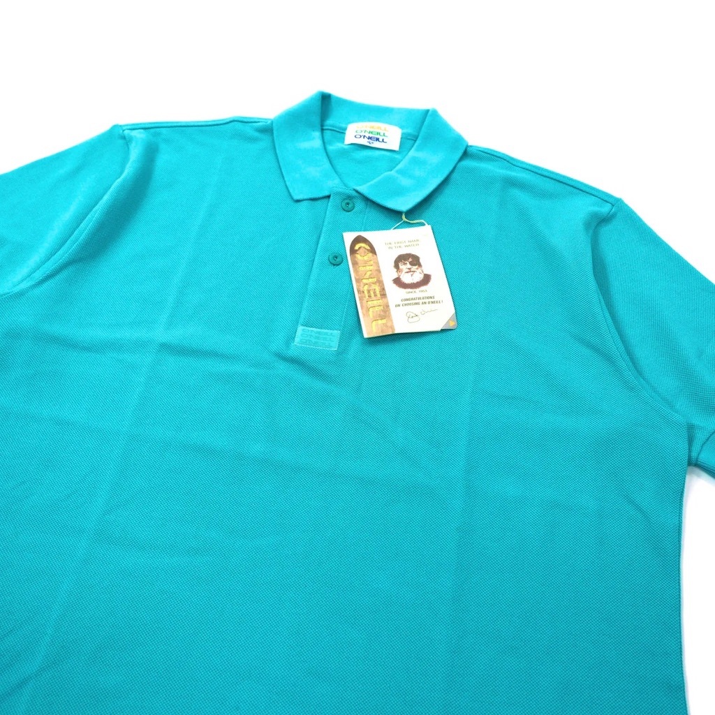 O'NEILL ポロシャツ L グリーン コットン オールドサーフ 90年代 未使用品_画像6