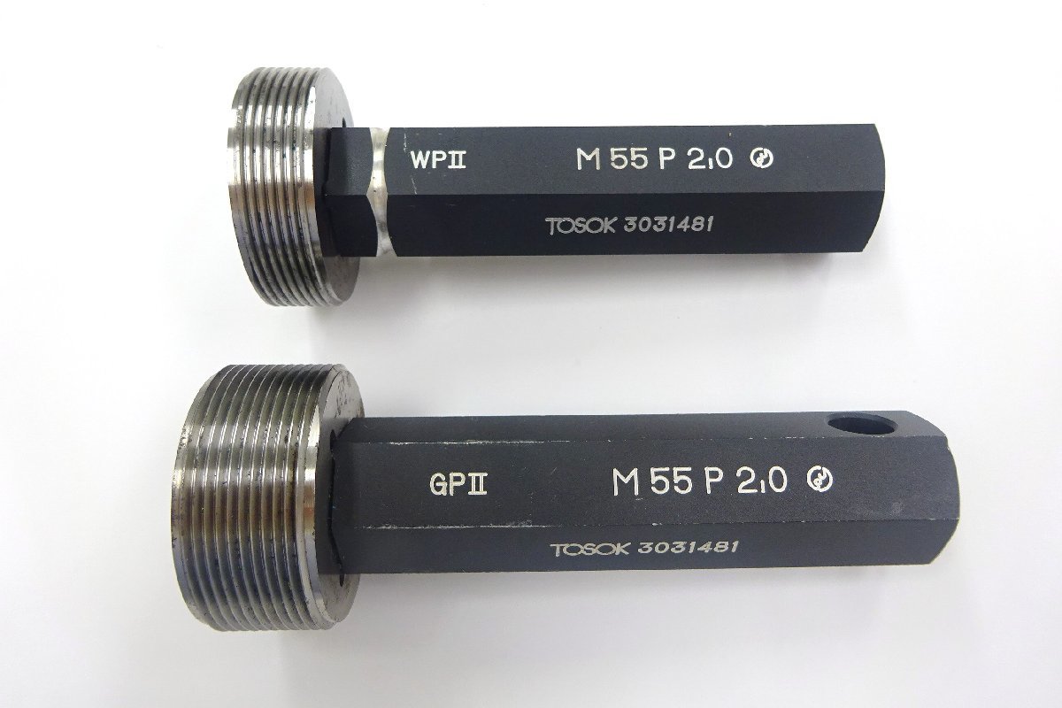 Yahoo!オークション - TOSOK ネジゲージ M55×P2.0 GPII WPII Yahoo!オークション - TOSOK ネジゲージ M55×P2.0 GPII WPII
