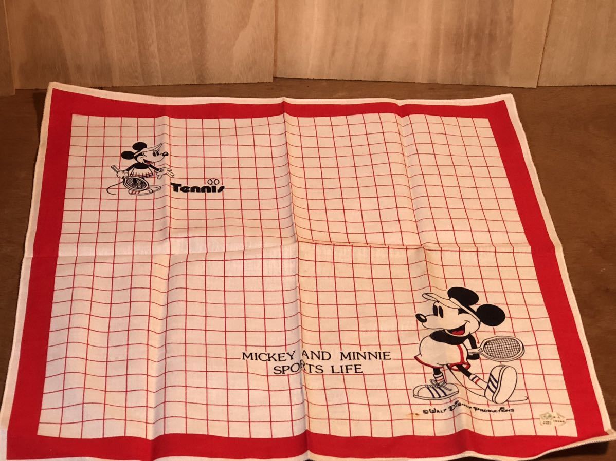 新品　未使用　当時物　Disney ディズニー　Mickey Mouse ミッキーマウス　雑貨　レトロ　ランチ_画像2