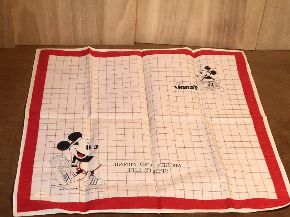 新品　未使用　当時物　Disney ディズニー　Mickey Mouse ミッキーマウス　雑貨　レトロ　ランチ_画像7