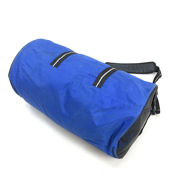 k# Le Coq s Porte .f/le coq sportif Boston shoulder bag / sport bag / blue /BAG/ combined use #50[ used ]