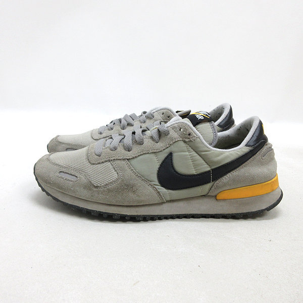 y■【27cm】ナイキ/NIKEエアボルテックスAIR VORTEX RETROナイロンスニーカー■灰MENS/66【中古】_画像1