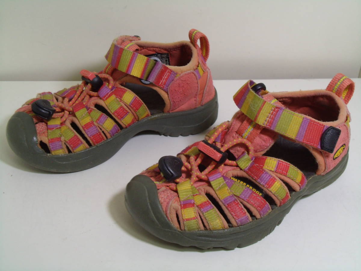  бесплатная доставка по всей стране ключ nKEEN ребенок сандалии Kids baby девочка установленный цвет . красочный . сандалии 15cm