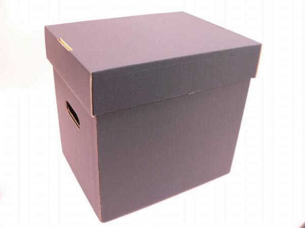 ( supply ) LD*LP for storage ( black color ) cover attaching strengthen cardboard box ( not yet constructed )