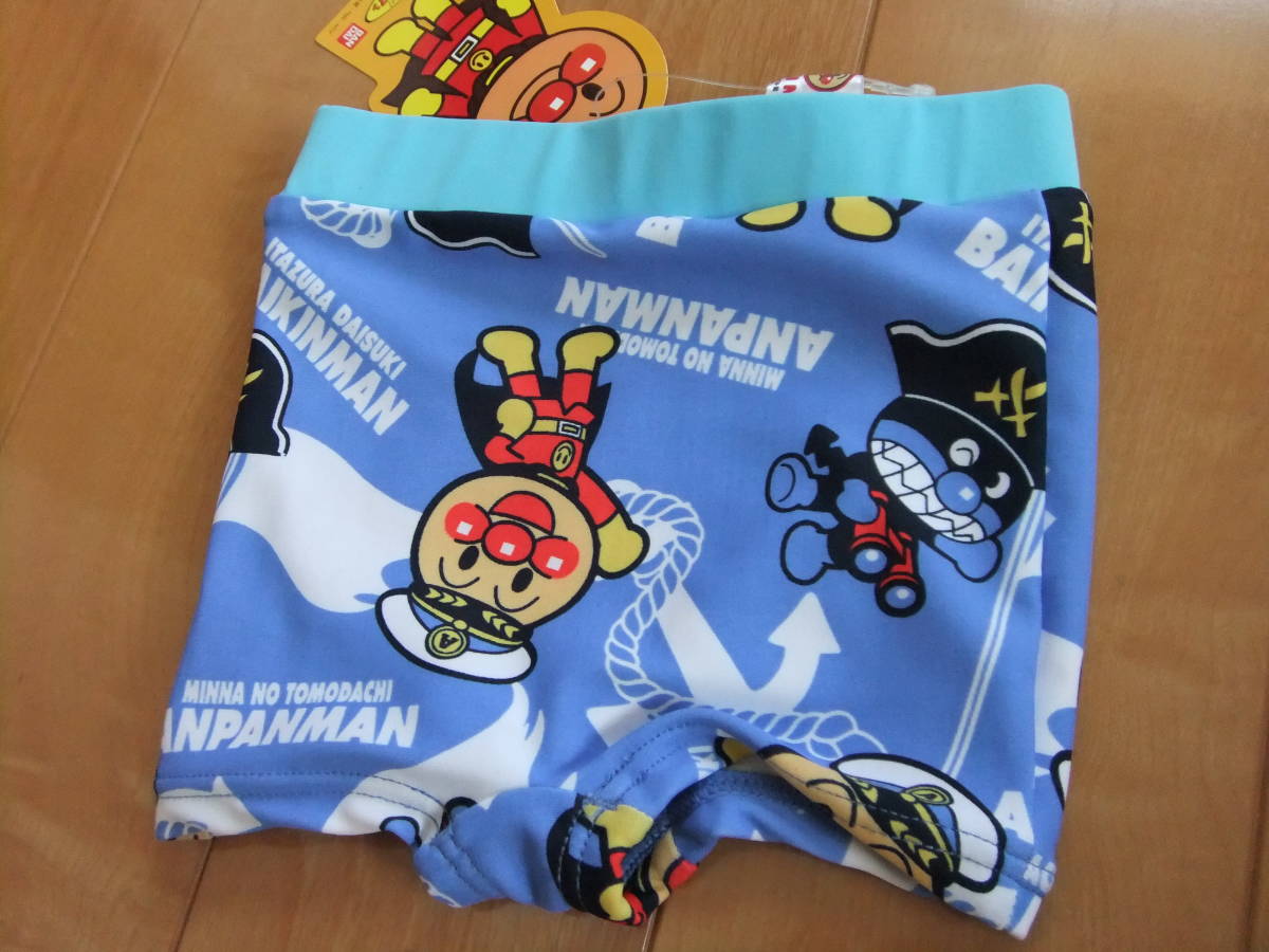  new goods tag attaching [ Anpanman ] for boy swim pants swimsuit (80)