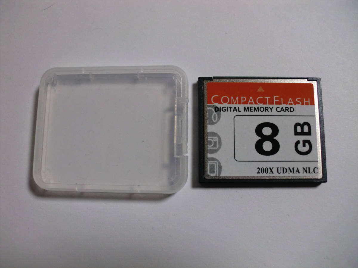  case attaching 8GB UDMA 200x CF card format ending memory card CompactFlash card 