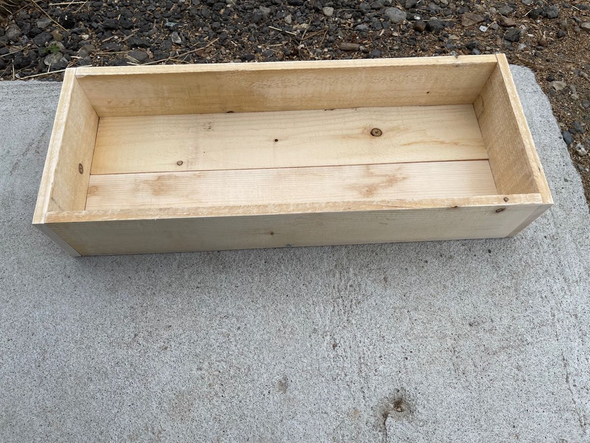 木箱　オーダー可能　りんご箱　木製　箱　インテリア　雑貨　オリジナル　BOX  2個セット