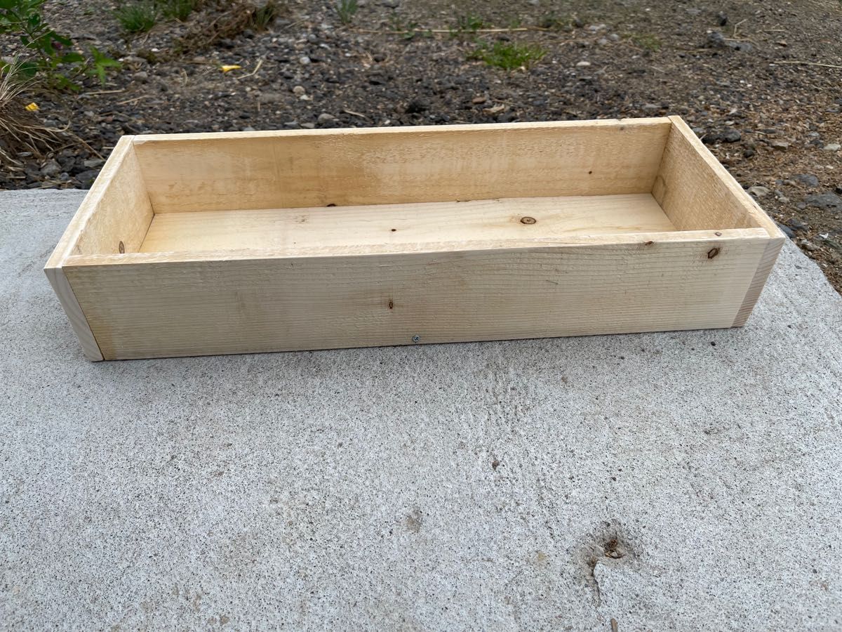 木箱　オーダー可能　りんご箱　木製　箱　インテリア　雑貨　オリジナル　BOX  2個セット