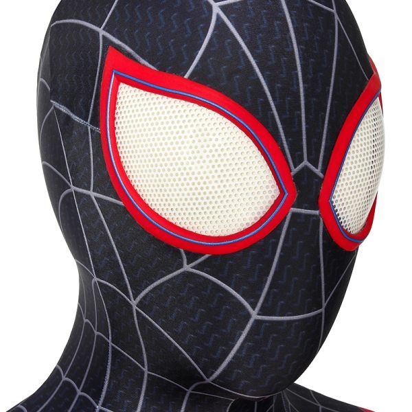 cox240スパイダーマン: スパイダーバース マイルス・モラレス Spider-Man ジャンプスーツ コスプレ衣装_画像8