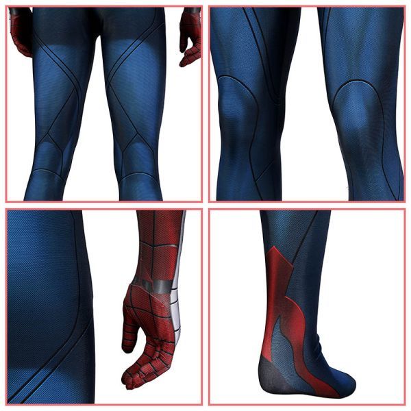cox253スパイダーマン2 ピーター・パーカー Marvel's Spider-Man2 ジャンプスーツ コスプレ衣装_画像8