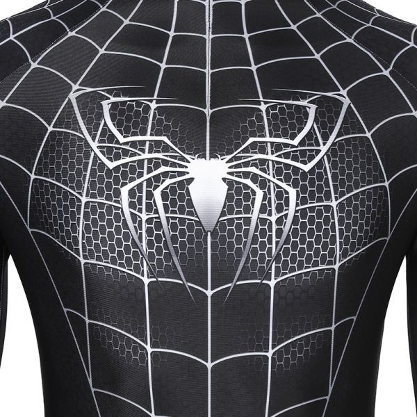 cox260スパイダーマン3 ヴェノム スパイダーマン Spider-Man 3 Venom ジャンプスーツ コスプレ衣装_画像9