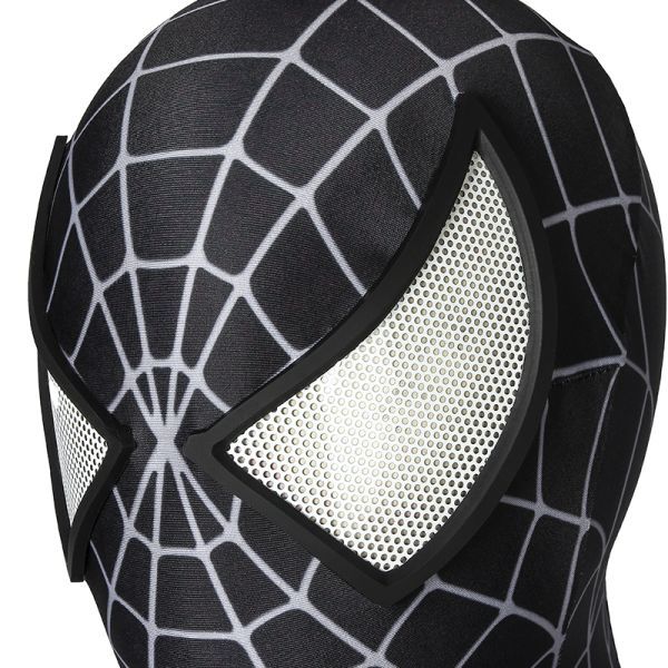 cox260スパイダーマン3 ヴェノム スパイダーマン Spider-Man 3 Venom ジャンプスーツ コスプレ衣装_画像8