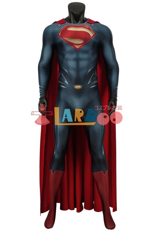 cox255マン・オブ・スティール クラーク・ケント スーパーマン Superman Clark ジャンプスーツコスプレ衣装_画像3