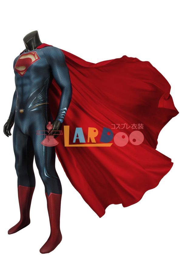 cox255マン・オブ・スティール クラーク・ケント スーパーマン Superman Clark ジャンプスーツコスプレ衣装_画像2
