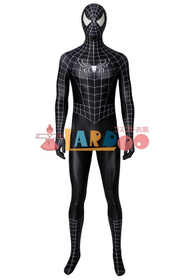 cox260スパイダーマン3 ヴェノム スパイダーマン Spider-Man 3 Venom ジャンプスーツ コスプレ衣装_画像1