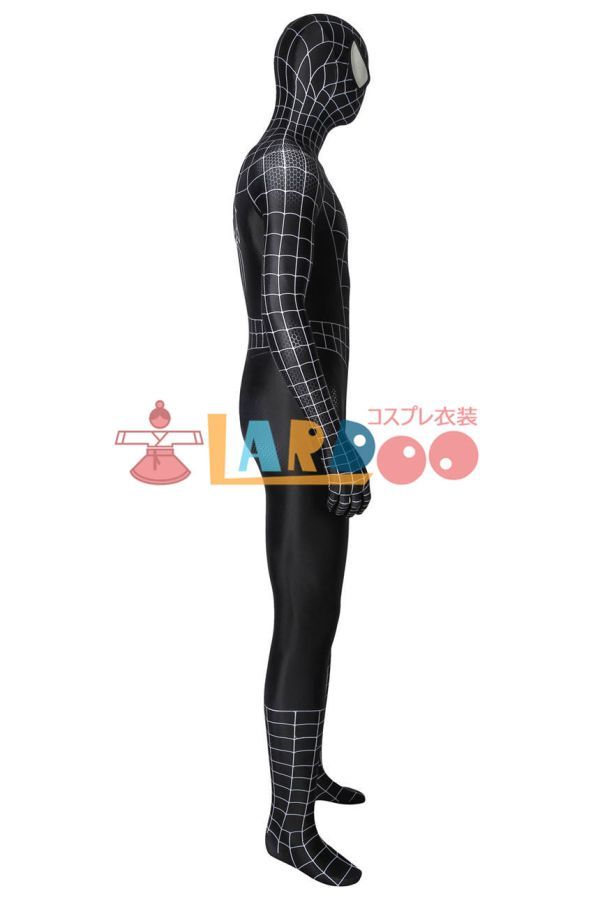 cox260スパイダーマン3 ヴェノム スパイダーマン Spider-Man 3 Venom ジャンプスーツ コスプレ衣装_画像3