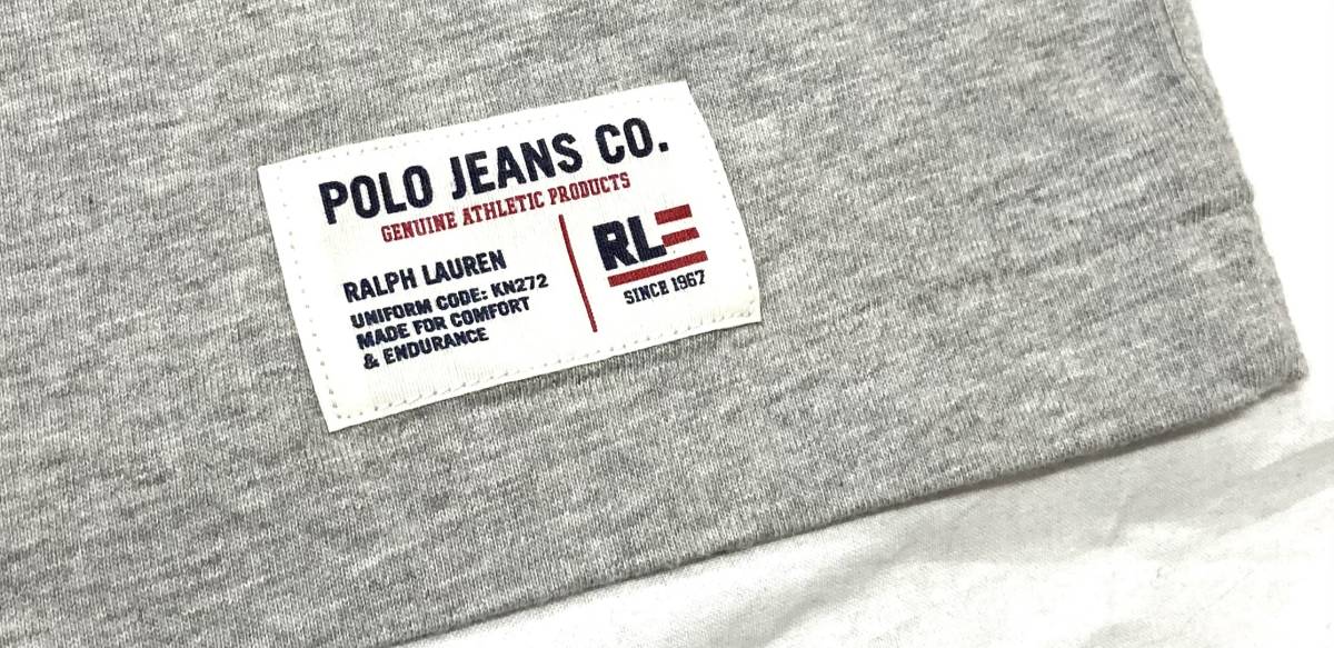 希少 デッド 2000年製 POLO JEANS フットボールT XL Tシャツ ラルフローレン Y2K_画像6