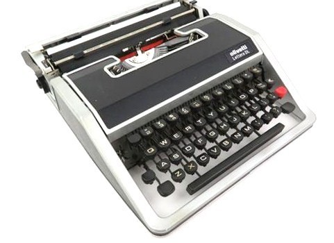 Olivetti(olibeti) typewriter LetteraDL 839902AA1274-000