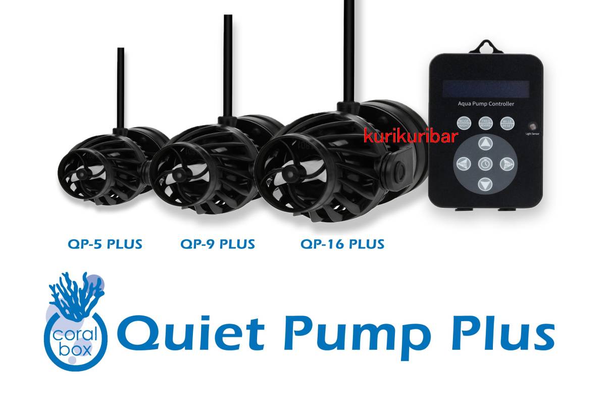 * expectation new model quiet sound durability type CoralBox water . pump energy conservation [ QP-9Plus x 1 pcs ] multifunction 7 mode attaching backspin possible timer setting possible including carriage with guarantee 